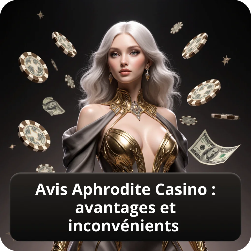 Avis aphrodite casino : avantages et inconvénients réels Avis aphrodite casino : avantages et inconvénients